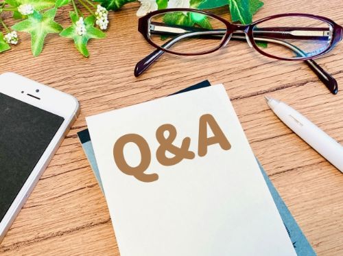 Q＆Aと書かれたノート